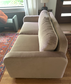 BenchMade Modern Archie 75' Becket Latte Velvet Sofa Couch FFE-1560