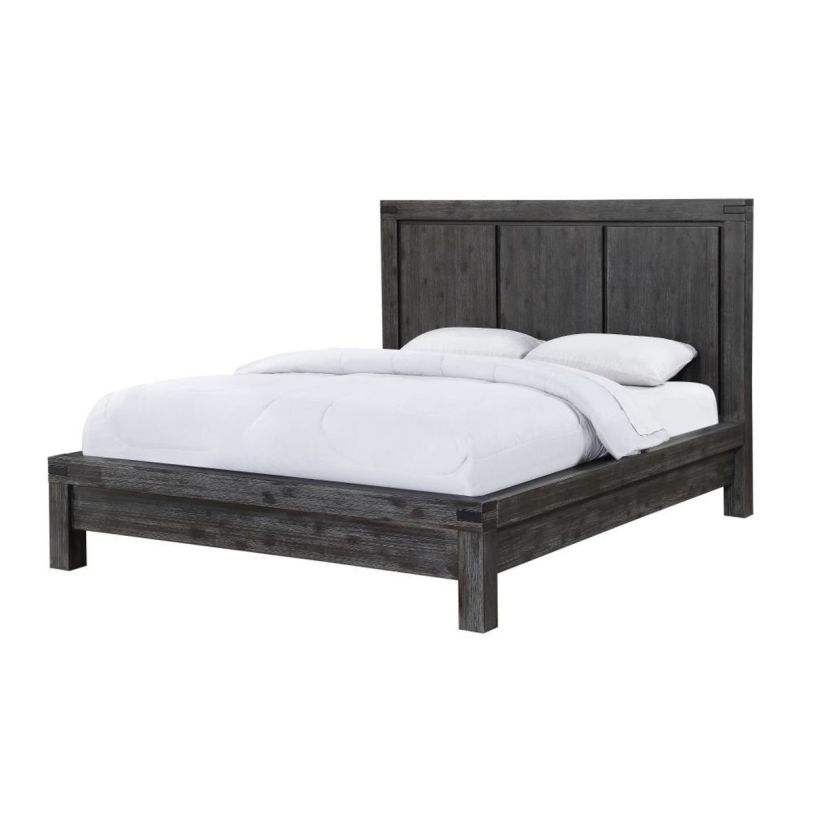 Modus Meadow King Platform Headboard & Footboard & Slats - Graphite FFE-1519