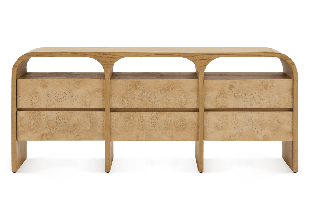 Castelry Crescent 6-Drawer Dresser FFE-1546