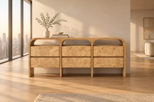 Castelry Crescent 6-Drawer Dresser Chest FFE-1546