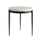 Designer Home Marble Top Kelsie End Table FFE-1400