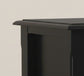Burlington SOLID WOOD 30 inch Wide Traditional Low Storage Cabinet in Black FFW-857