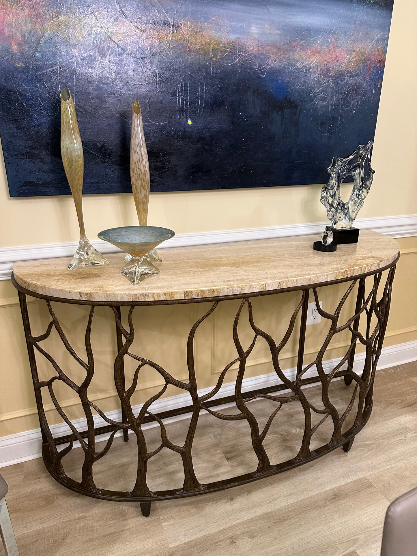 Lexington Furniture Co. Los Altos Bannister Garden Console Table  LB-1