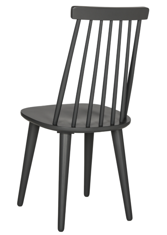 Burris 17''H Spindle Side Chair (Set of 2) - White - Safavieh FFE-1566