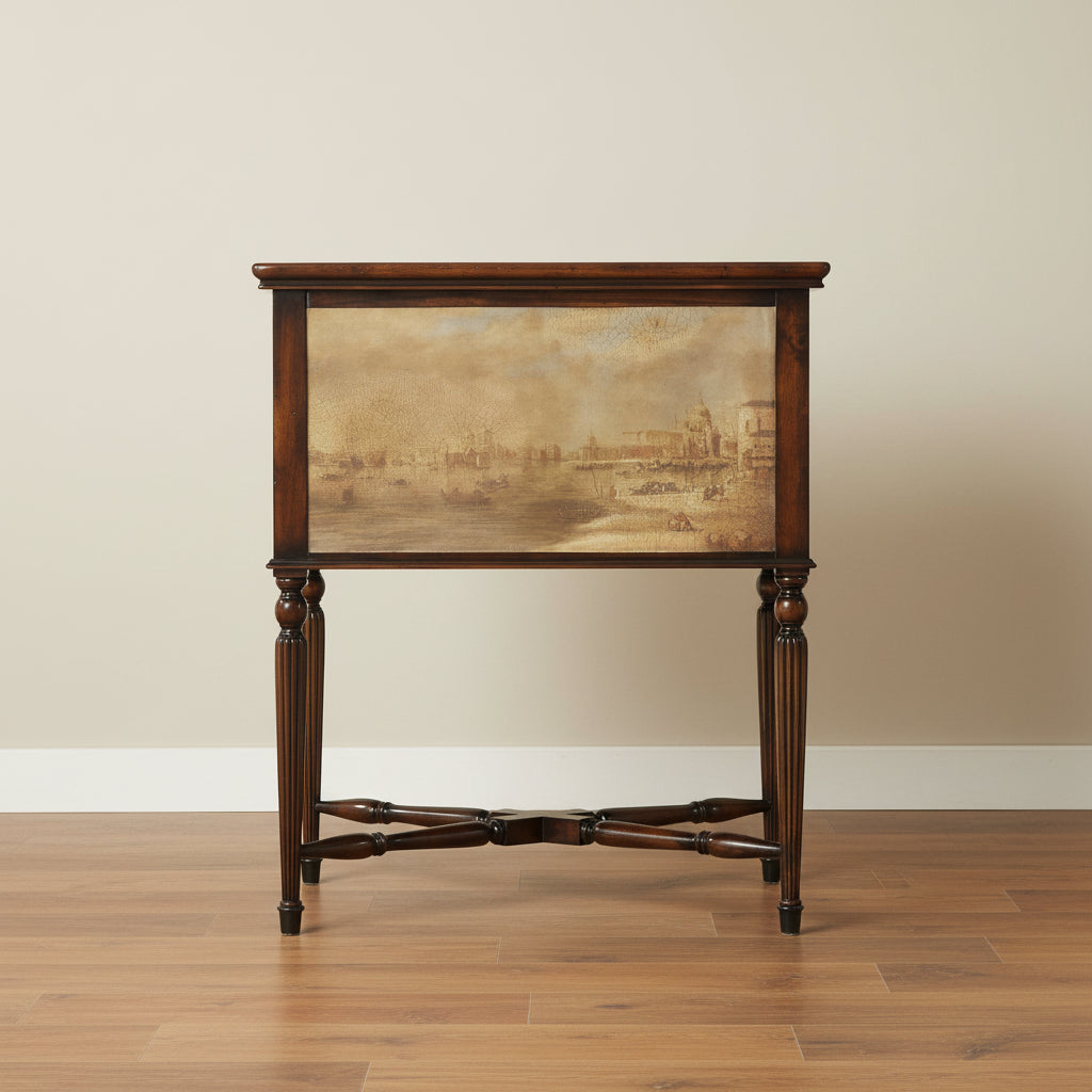 Theodore Alexander Italian West Indies Style Arcadia Accent Side Table EJ276-7