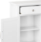 Connaught Solid Wood 40" Storage Cabinet in White FFW-861