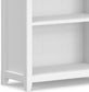 Amherst Solid Wood 70" 5 Shelf Bookcase in White FFW-955
