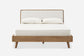Castlery Seb Queen Bed (Performance Twill) Creamy White (AU/US/CA ver) FFE-1580