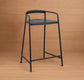 Sundays Slow Morning Counter Stool Black Metal FFW258-502