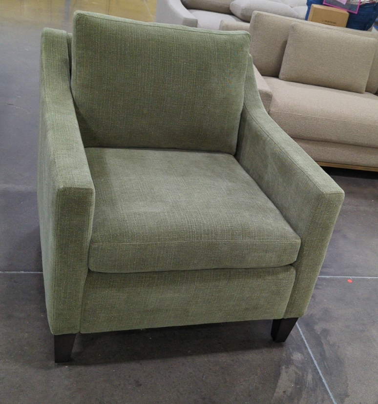 Benchmade Modern Vera Arden Olive Green Fabric Chair FFE-1572