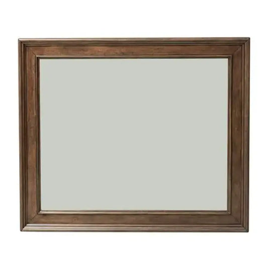Liberty Furniture Landscape Rustic Cherry Wood Dresser Mirror FFE-1161