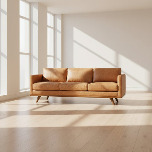 Poly & Bark Nolita Sofa - Cognac Tan FFE-1108