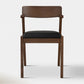 Hoft Home Set of 2 Zola Dining Chairs - Black & Walnut (2 pair avail) FFE-1374