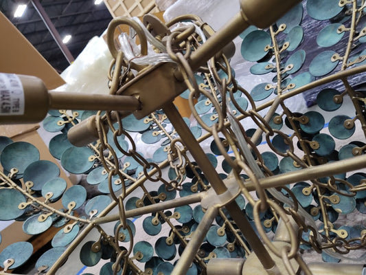 Arteriors Home Bilal Eucalyptus Chandelier FFE-1370