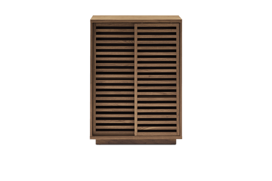 Castlery Luka Wood Slatted Door Cabinet FFE258-280