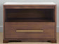 Pair (2) Safavieh Poesy One-Drawer Solid Wood Bedroom Nightstands FFE258-435