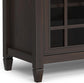 Connaught SOLID WOOD Pine 60" Sideboard Buffet in Chestnut Brown FFW-868