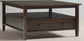 Shaker SOLID WOOD 36" Square Coffee Table in Tobacco Brown FFW-1015