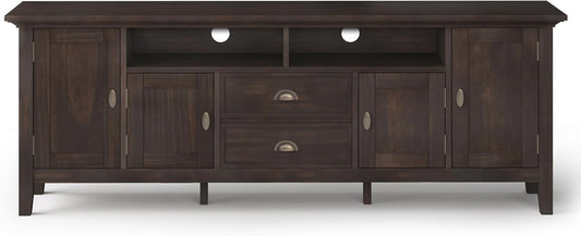 Amherst Solid Wood 72" Wide Media Console in Tobacco Brown  FFW258-649