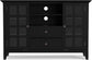 Arcadian Tall Black Media Stand  FFW-725