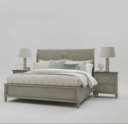 American Drew Savona King Sleigh Bed FFE-1262