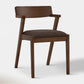 Hoft Home Pair (2) Zola Mid Century Style Chestnut & Walnut Dining Chairs FFE-1026