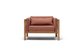 Neighbor Haven Outdoor Chair and a Half - Rust FFE-1574