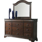 Picket House Furnishings Conley Cherry Queen Panel 4PC Bedroom Set FFE-1044