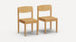 Burrow Dunes Dining Chair (Set of 2), Teak FFE-1539