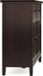 Artisan Wood & Pine Large Sideboard Buffet in Dark Chestnut Brown FFW258-586
