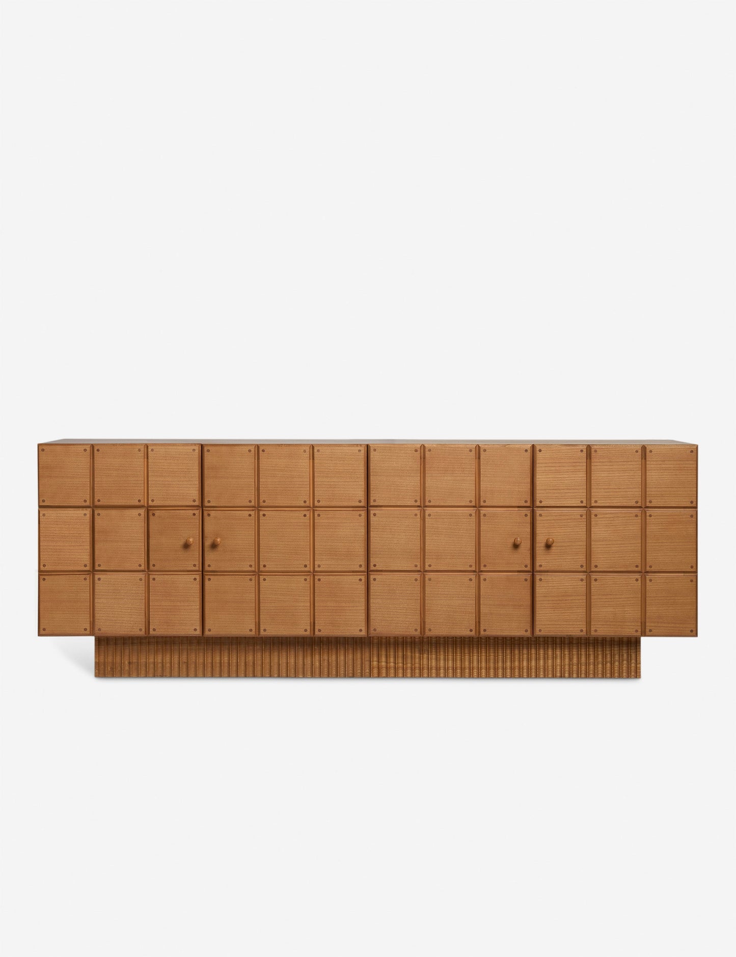 Lulu & Georgia Lee Natural Grain Blockwork Detailed Sideboard FFE-1067