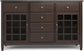 Connaught SOLID WOOD Pine 60" Sideboard Buffet in Chestnut Brown FFW-868