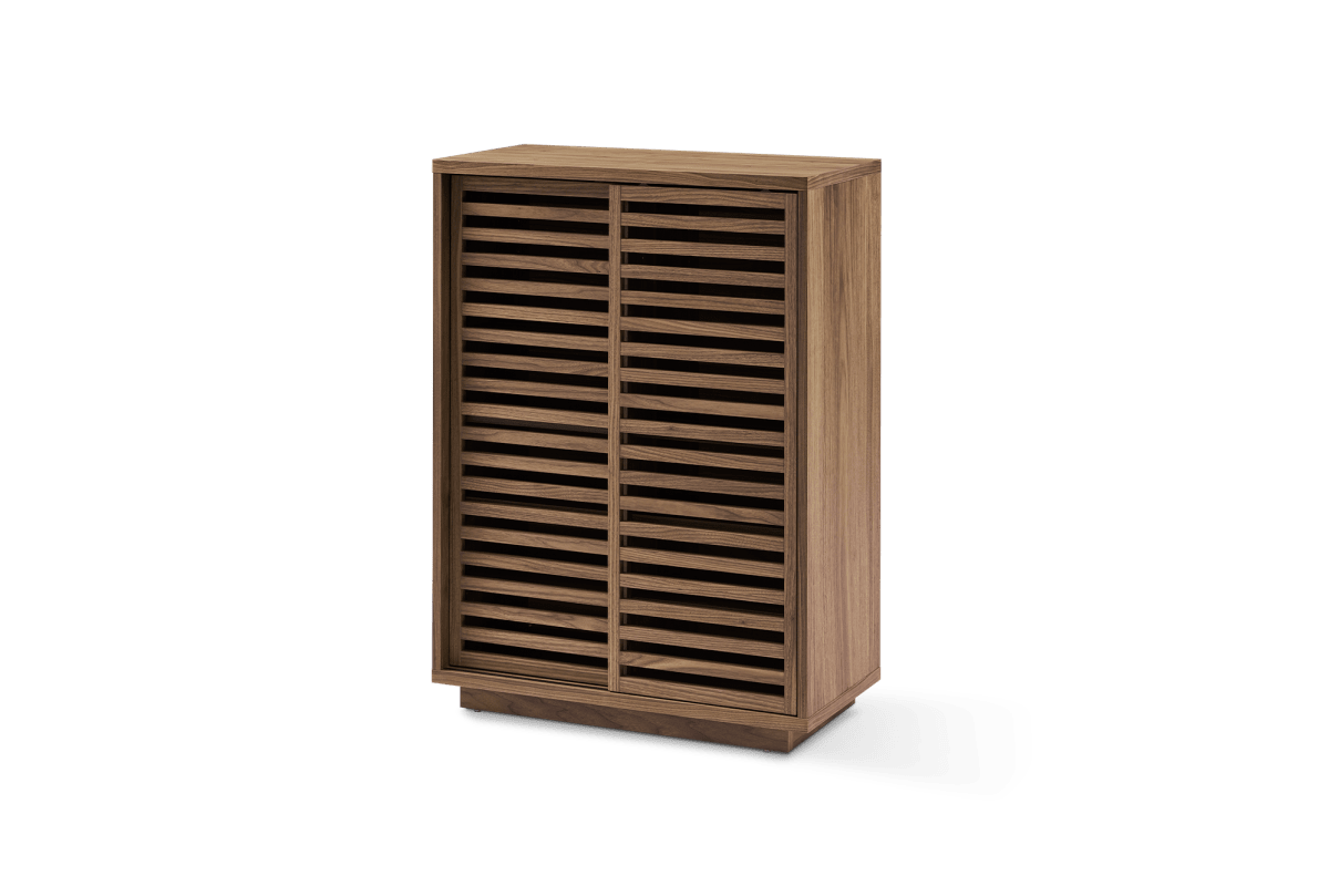 Castlery Luka Wood Slatted Door Cabinet FFE258-280