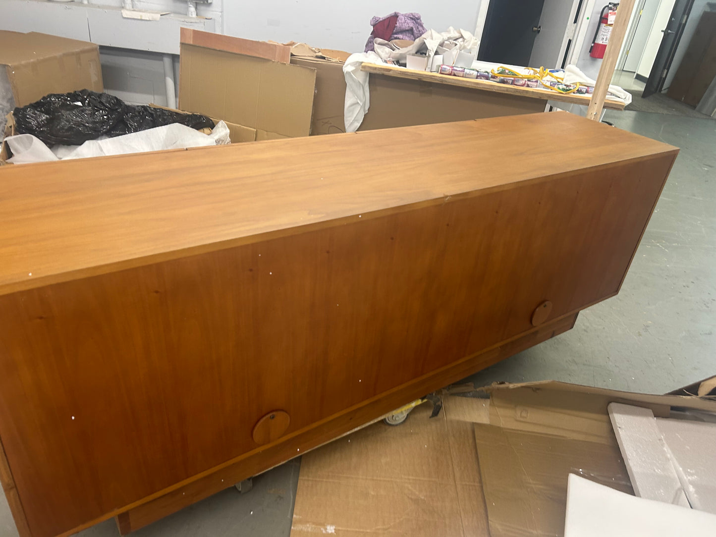 Lulu & Georgia Lee Natural Grain Blockwork Detailed Sideboard FFE-1067