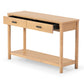 Safavieh Couture Jaylessa Wood 2 Drawer Natural Console Table FFE-827