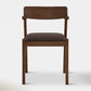 Hoft Home Pair (2) Zola Mid Century Style Chestnut & Walnut Dining Chairs FFE-1026