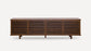 Burrow Opera Entertainment TV Media Walnut Console Sideboard (70") FFE-1383