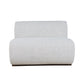 Bison  Modern Banquette Sectional Loveseat 2 Seat Bench w Grey Performance Fabric FFE-1535