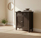 Amherst SOLID WOOD 36" Storage Cabinet in Hickory Brown FFW-871