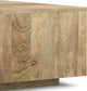 Lockhart SOLID MANGO WOOD 30" Modern Square Coffee Table in Natural FFW-1014