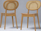 Rachel Dining Chair natural  Set of Two  FFW-727