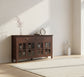Artisan Wood & Pine Large Sideboard Buffet in Dark Chestnut Brown FFW258-586