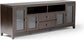 Cosmopolitan Solid Wood 72" TV Media Stand Mahogany Brown (3 avail) FFW-723