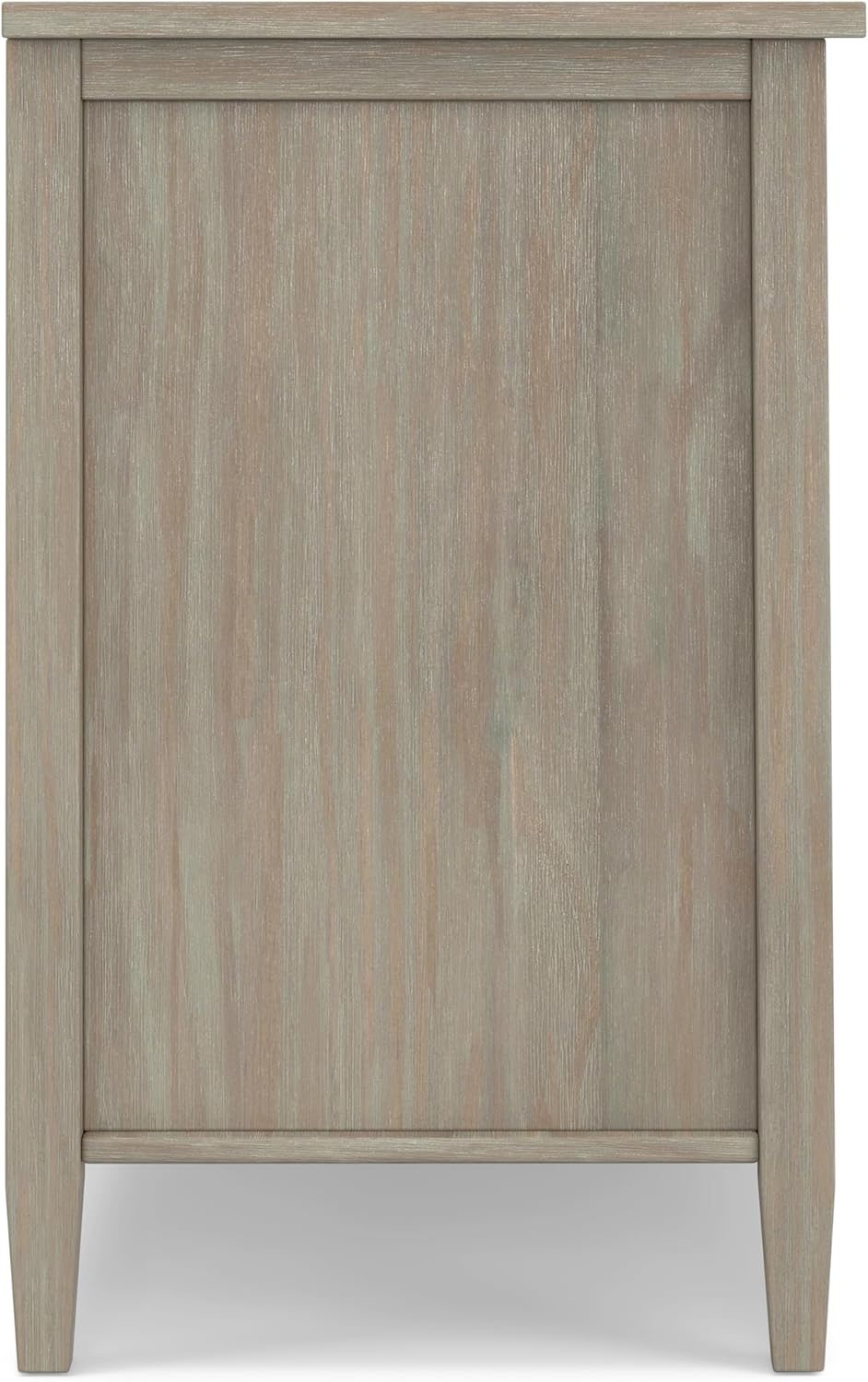 Solid Distressed Grey Wood 47" Shaker TV Media Stand for TVs up to 50" FFW258-596