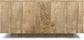 Lockhart SOLID MANGO WOOD 30" Modern Square Coffee Table in Natural FFW-1014