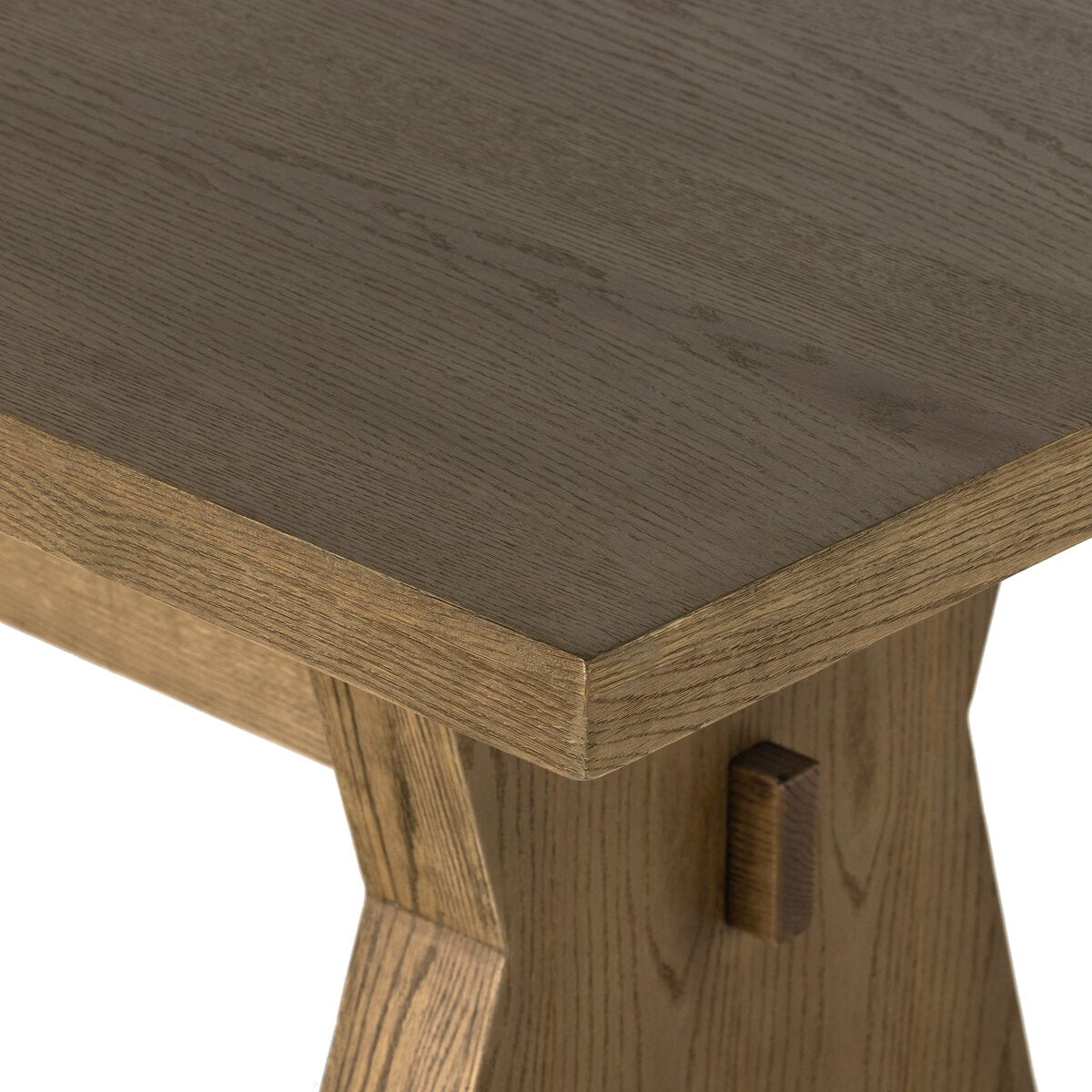 Four Hands Tia Drifted Oak Solid 108" Dining Table FFE258-344