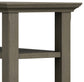 Acadian 14" Narrow Side Table in Farmhouse Grey FFW-976