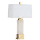 Safavieh Rozella Alabaster White/Gold Table Lamp FFE258-549