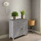Connaught Entry Cabinet in Fog Grey  FFW-726