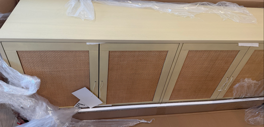 TOV FURNITURE Sierra Buttermilk Sideboard Buffet Cabinet FFE-1295